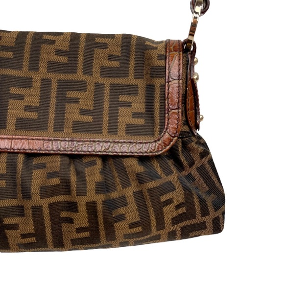 Fendi Zucca Small Chef Shoulder Bag - Picture 10 of 17